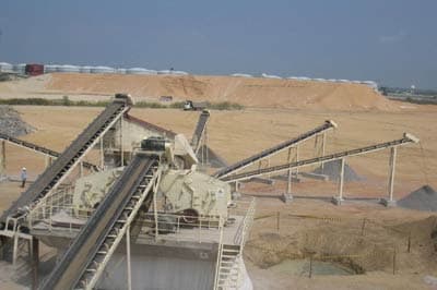 high efficiency mining stone crushing plant